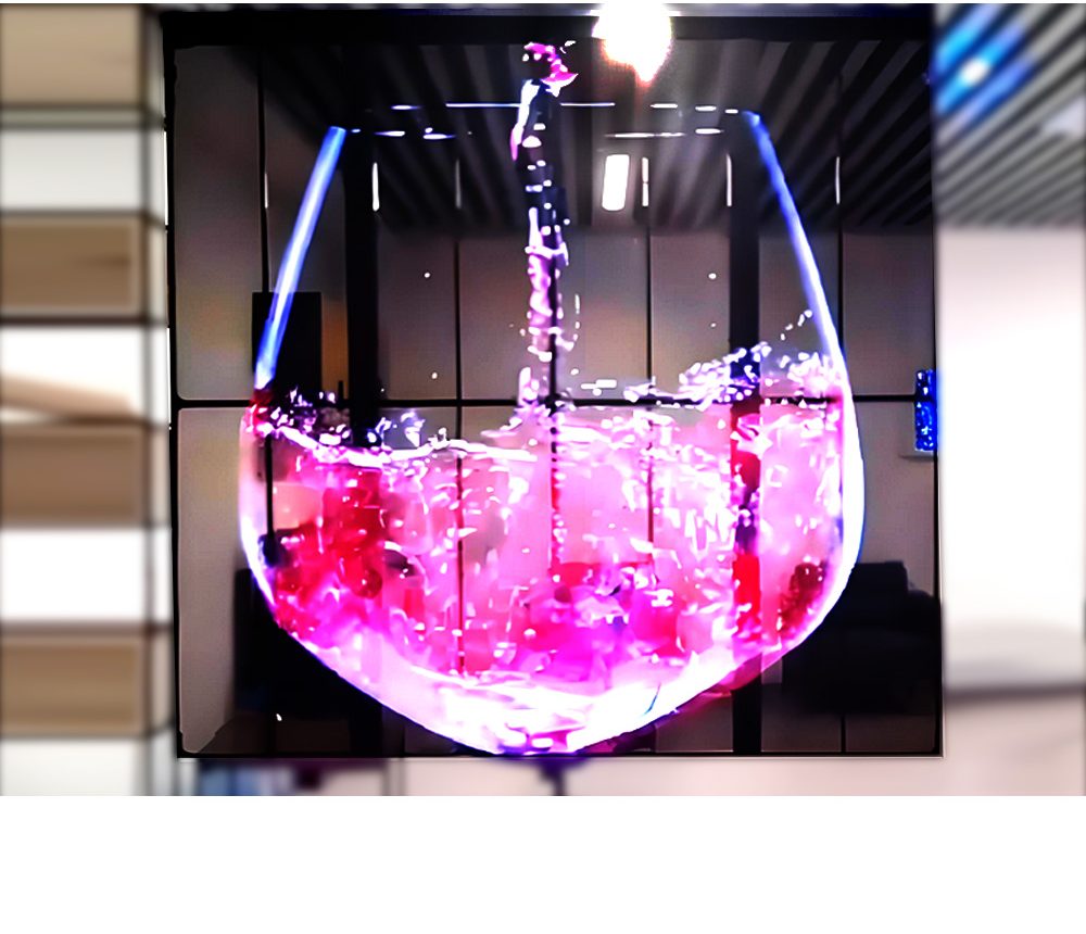 Smart Transparent LED Display | WiFi/5G Connected